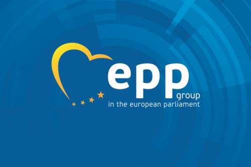 Logo for epp group  in the European Parliment