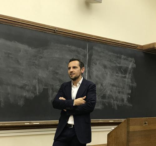 João Rodrigues, Senior Legal Adviser to the European Parliament Liaison Office with the U.S. Congress and former 2016-2017 Visiting European Union Fellow at Yale