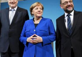 Picture of German party leaders